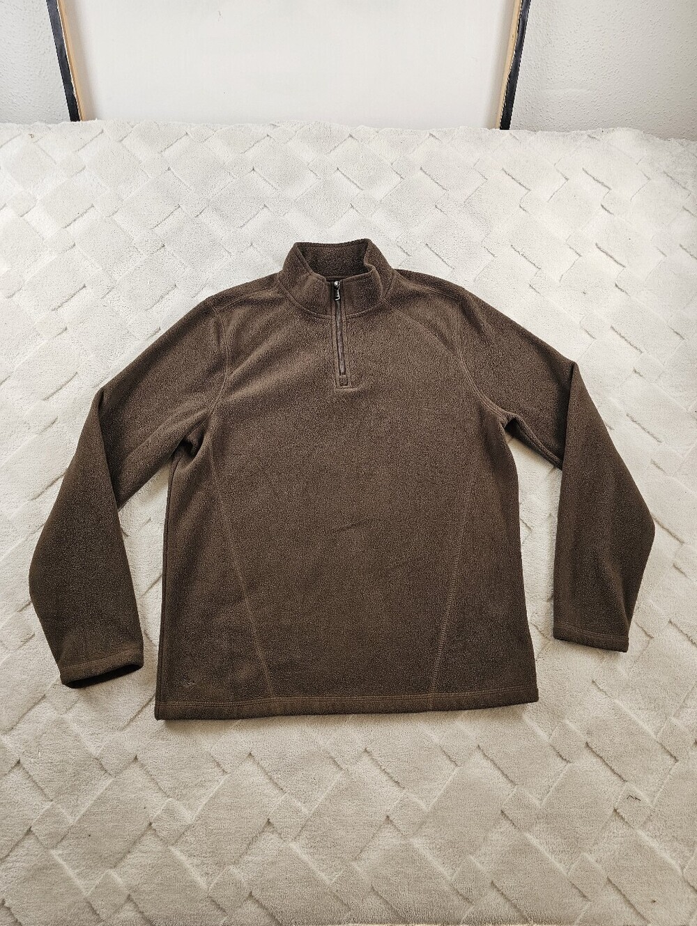 Cody James Fleece Pullover Quarter-Zip Mens Small Western Cowboy Casual